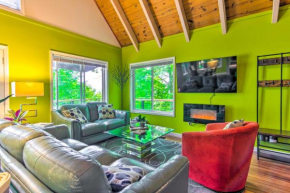 Game Room and Mountain Views Lake Lure Retreat!